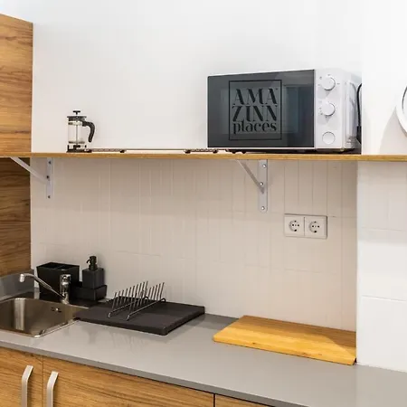 Apartment Estudio En Malvarrosa A Metros De La Playa, Con Terraza Y Zonas Comun *